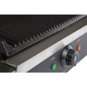 Grill Panini Kontakt Einfach Gerillte Platten CombiSteel