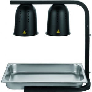 Fritesverwarmer met 2 lampen - CombiSteel | Professionele warmhoudfunctie