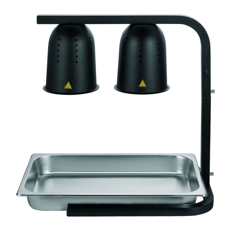 2-Lamp Fry Warmer - CombiSteel | Professional heat retention