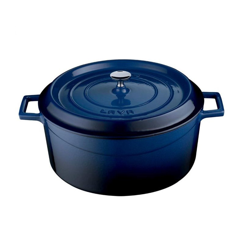 Faitout Fonte Ø 28 cm Bleu CombiSteel - Accessoire Cuisine Chefs