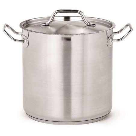 Marmite en Inox avec Couvercle - Ø 20 - 6,3 L Haut de Gamme CombiSteel