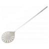 Round Perforated Stainless Steel Pizza Peel | CombiSteel - Professional Quality