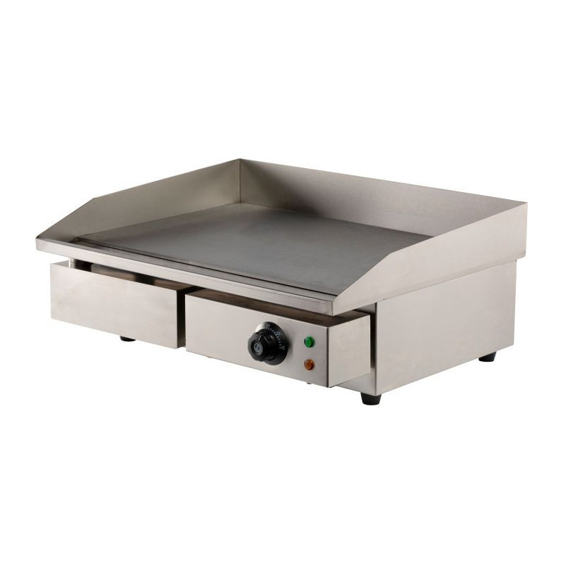 Smooth Electric Griddle 55 cm Combisteel - Stainless Steel & Powerful