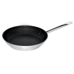 Non-stick Pan Combisteel Ø 28 - 3.1 L, Stainless Steel