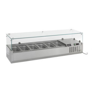 Refrigerated Saladette Counter - 10 GN 1/4 CombiSteel