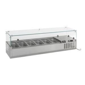 Saladette Koelkast om neer te zetten - 8 GN 1/4 CombiSteel: Elegantie en Prestaties