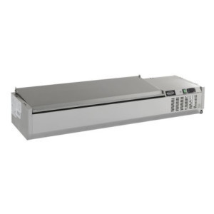 Saladette Réfrigérée Inox 6 GN 1/4 - Combisteel SEO: Fraîcheur Aliments & Réfrigération