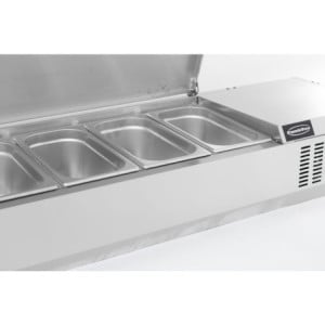 Stainless Steel Refrigerated Saladette 6 GN 1/4 - Combisteel SEO: Food Freshness & Refrigeration