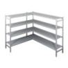 Hoekstelling voor Koelkamer 1500 x 1800 x 2200 mm - L 1235 x D 450 mm