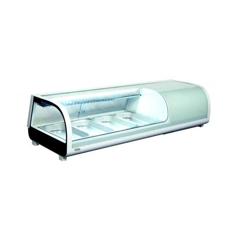 LED gekoelde sushivitrine - 42 liter CombiSteel