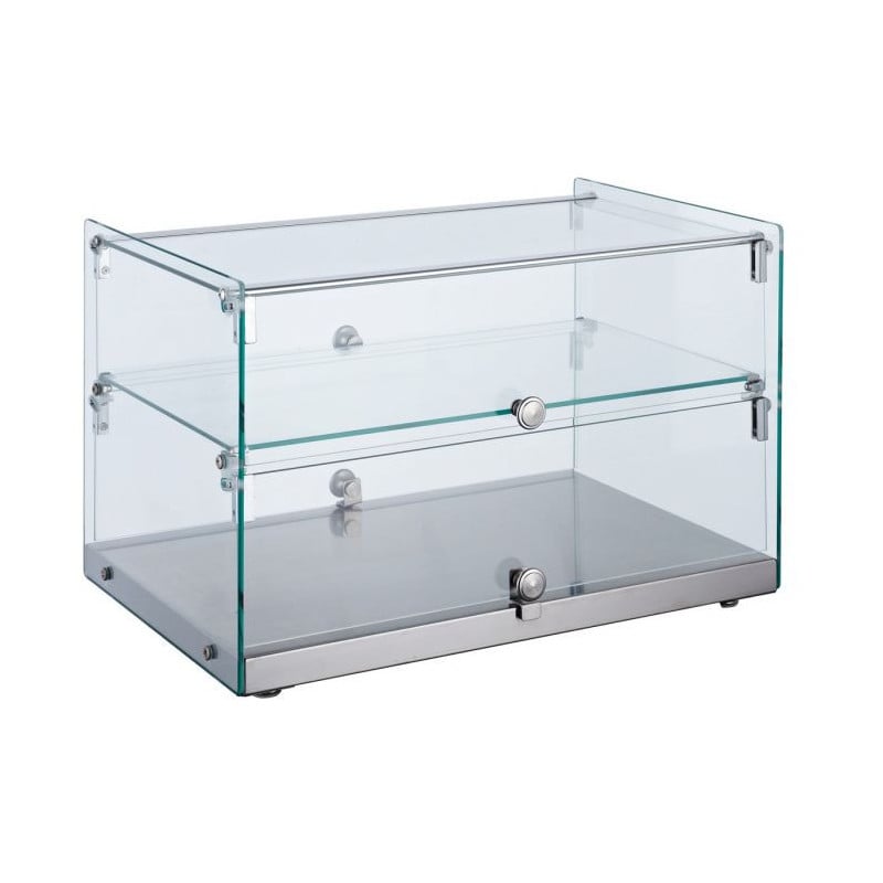 Professionele neutrale vitrine CombiSteel 50L - Tafelmodel