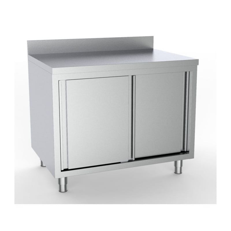 Professional stainless steel low cabinet 1400x700 mm, Combisteel