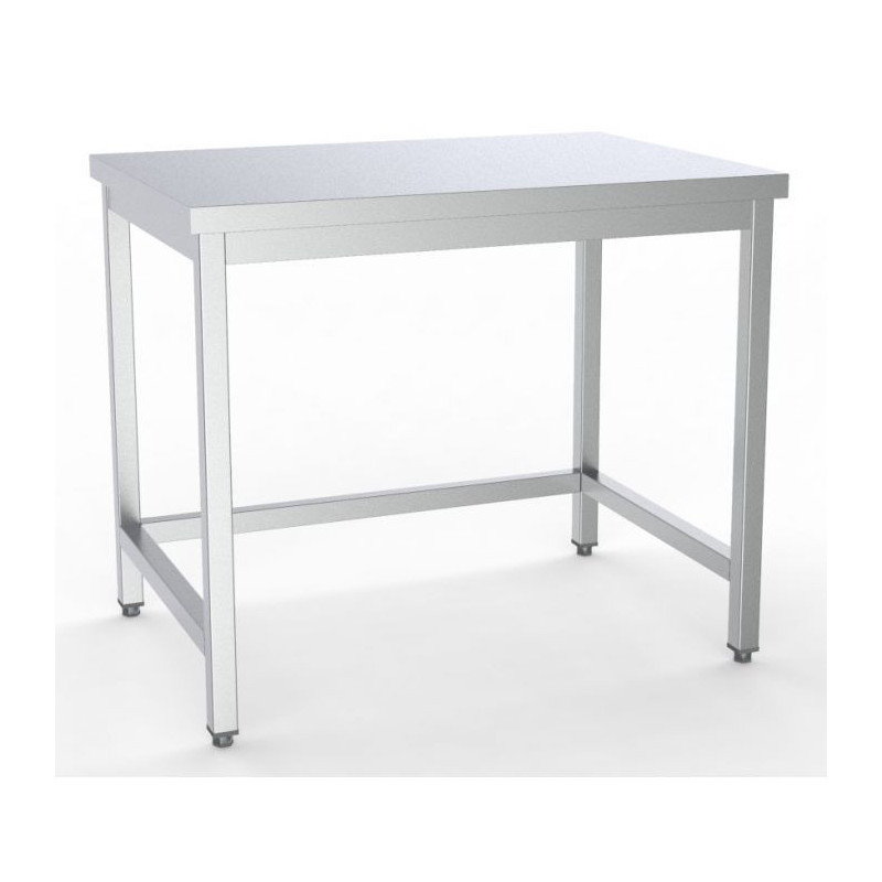 Table inox CombiSteel 1400x700 mm - Robuste et fonctionnelle