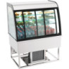 Drop-In Koelvitrine met Schuifdeuren - 140 L - CombiSteel