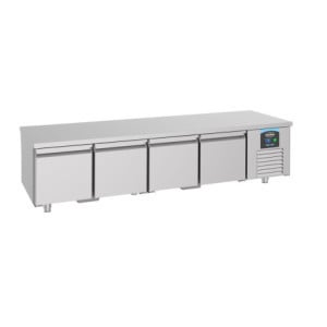 Positive Refrigerated Table GN 1/1 360 L - 4 Drawers - Stainless Steel