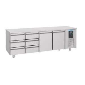 Refrigerated Positive Table GN 1/1 - 632L - CombiSteel