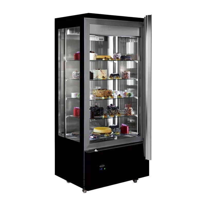 Vitrine réfrigérée CombiSteel 400L - Idéale pour pâtisseries