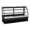 Positieve Koelvitrine Gebogen - 400 L - CombiSteel
