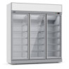 Negatieve Koelvitrine RVS - 3 Glazen Deuren - 1480 L - CombiSteel