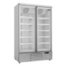 Negatieve Koelvitrine RVS met 2 Deuren - 1000 L - CombiSteel