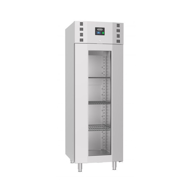 Armoire Réfrigérée Négative Inox Vitrée 700 L - CombiSteel