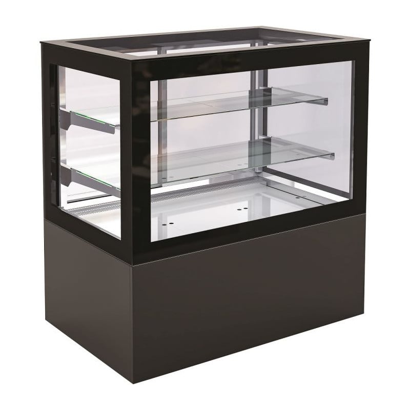 Positive Refrigerated Display Case 300L CombiSteel - Elegant Black