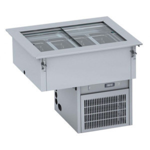 Drop-In Ice Cream Bin - 4 Bins - CombiSteel