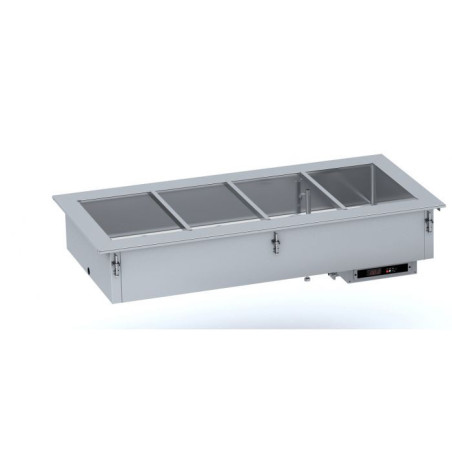 Automatische Bain-Marie Drop-In CombiSteel 4/1 - Leistung und Zuverlässigkeit