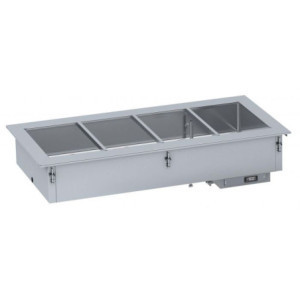 Bain-Marie Drop-In Automatique CombiSteel 4/1 - Prestaties en betrouwbaarheid