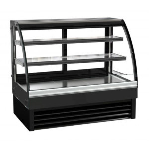 Positieve Koelvitrine Gebogen - 236 L - CombiSteel