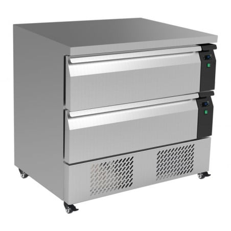 Positive/Negative Refrigerated Base - 179 L - 4 GN 1/1 in Stainless Steel