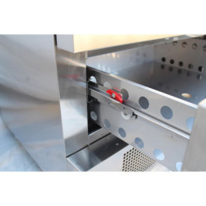 Positive/Negative Refrigerated Base - 179 L - 4 GN 1/1 in Stainless Steel