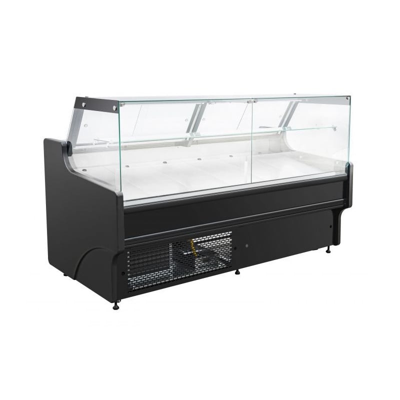 Refrigerated display case Positive Thomas 310L CombiSteel - Black