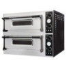 Doppelkammer-Pizzaofen - 2 x 6 Pizzen - Combisteel 400V