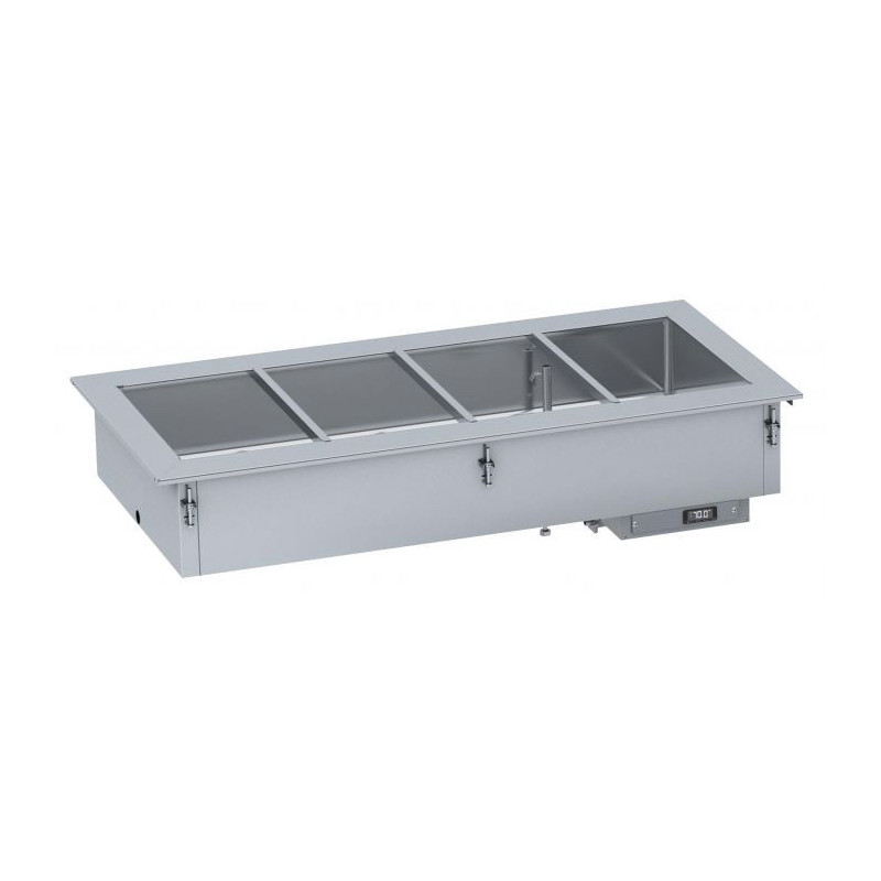 Bain-Marie Drop-In CombiSteel 3/1 | Handmatig water bijvullen