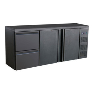 Refrigerated Back Bar with 2 Doors and 2 Drawers - 537 L - CombiSteel