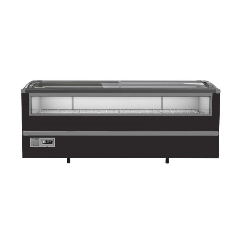 Congélateur Bahut Supermarché 1005 L CombiSteel Noir