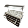 CombiSteel Hot Buffet - Stainless Steel GN 1/1 & LED Lighting