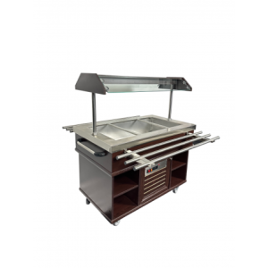 Refrigerated Buffet 4 GN 1/1 - CombiSteel: Professional performance and elegant design