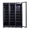 Positieve Koelvitrine met 3 Glazen Deuren - 1200 L - CombiSteel
