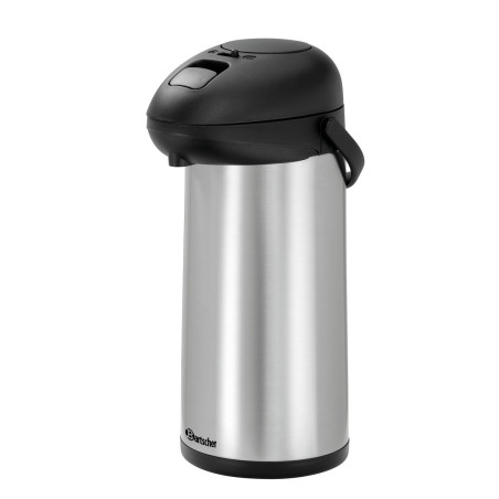 Thermos met pomp 5L Bartscher - Optimale bewaring, ideaal voor professionals.