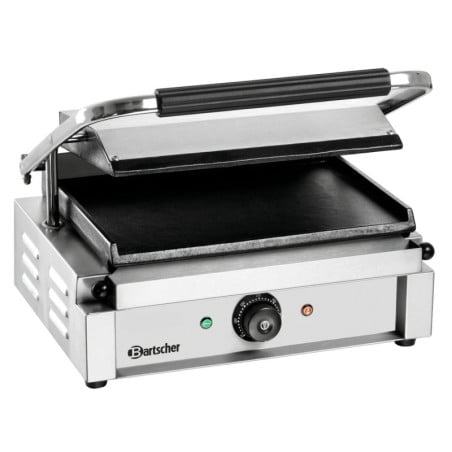 Contactgrill Panini 1G Bartscher - Gladde platen voor heerlijke snacks