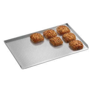 Perforierte Platte 600x400 AL aus Aluminium für gleichmäßiges Backen