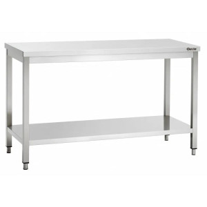 Professional stainless steel work table - L2000 in stainless steel