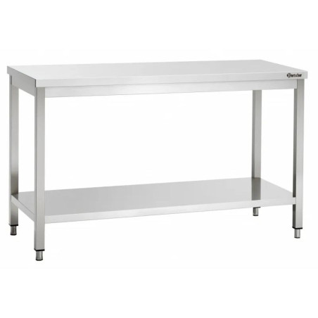 Bartscher 307126 professional stainless steel work table - L1200