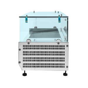 Gekoelde vitrine voor GN 1/3 en 1/2 - Dynasteel Efficiënt