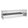 Glazen Koelwerkbank voor Salades - 8 x GN 1/3 - Dynasteel