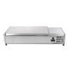 Saladette Koelkast om te Plaatsen Deksel Inox - 3 x GN 1/3 + 1 x GN 1/2 - Dynasteel