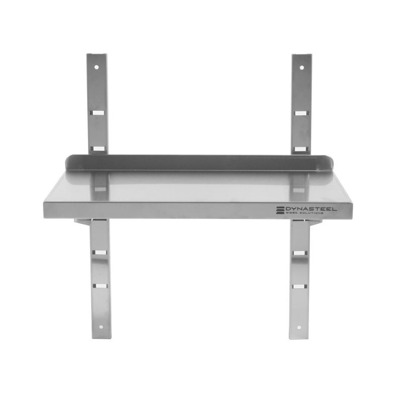 Stainless Steel Wall Shelf - L 800 x D 300 mm - Dynasteel