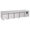 Positive Refrigerated Table GN 1/1 360 L - 4 Drawers - Stainless Steel